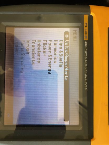 Fluke 434 Three Phase Power Quality Analyzer-Remanufactured - Image 4