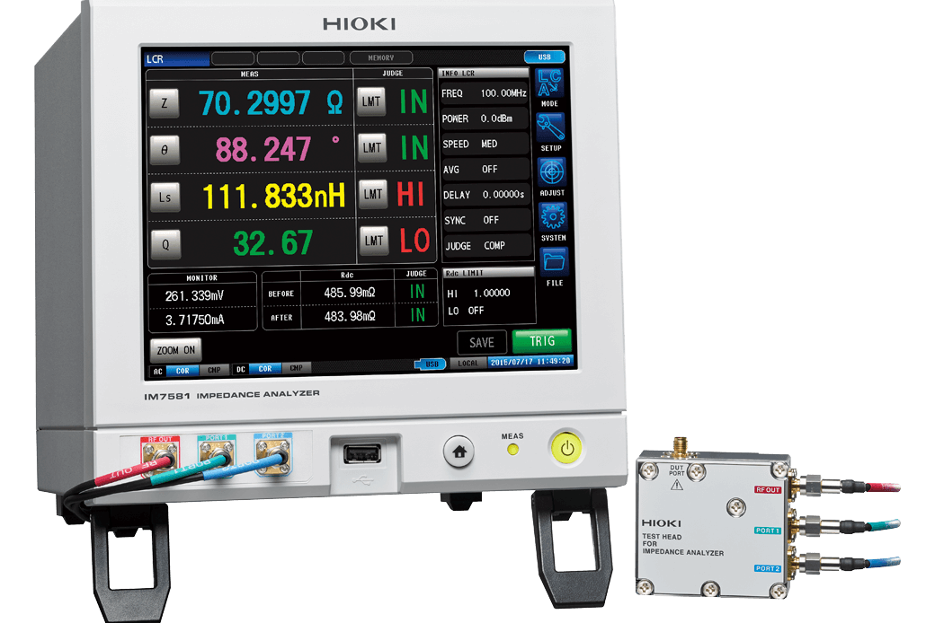 Hioki IM7581 Impedance Analyzer Repair