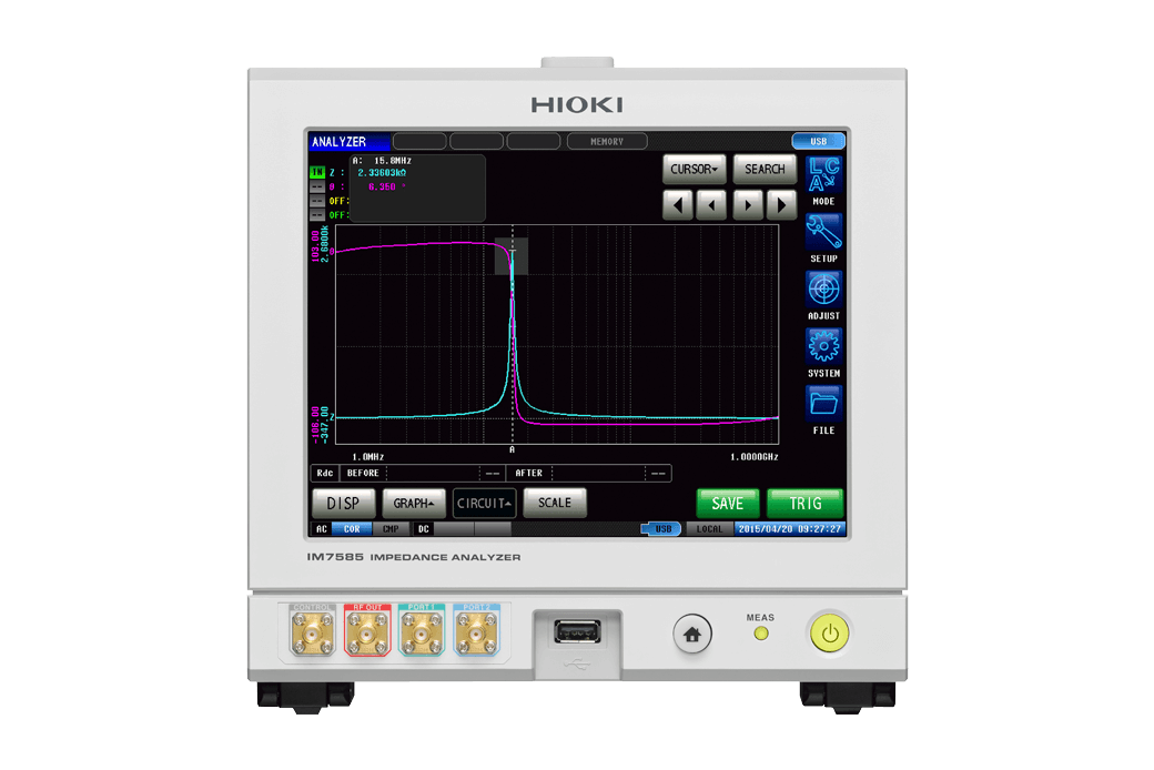 Hioki IM7585 Impedance Analyzer Repair