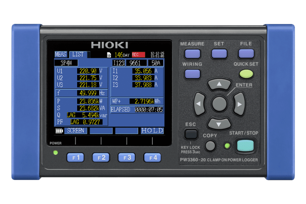 Calibration Hioki Hioki PW3360 Power Logger Repair & Calibration