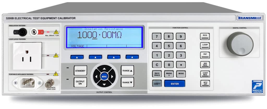 Transmille 3200 Multi-product Calibrator Repair