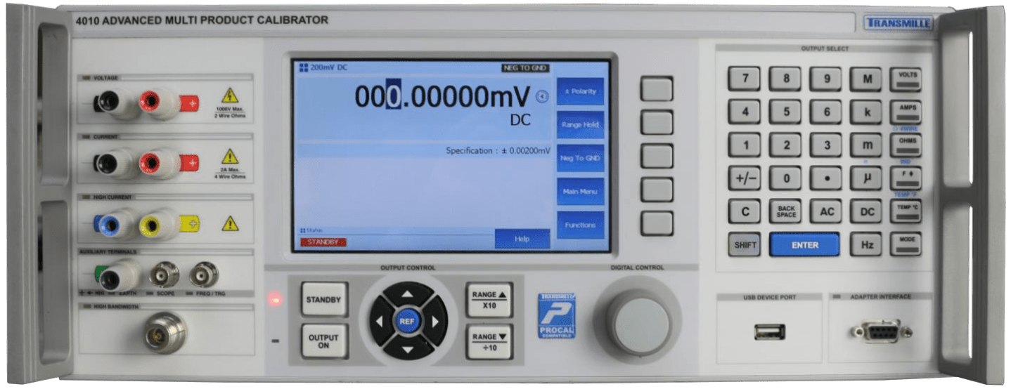 Transmille 4015 Multi-product Calibrator Repair