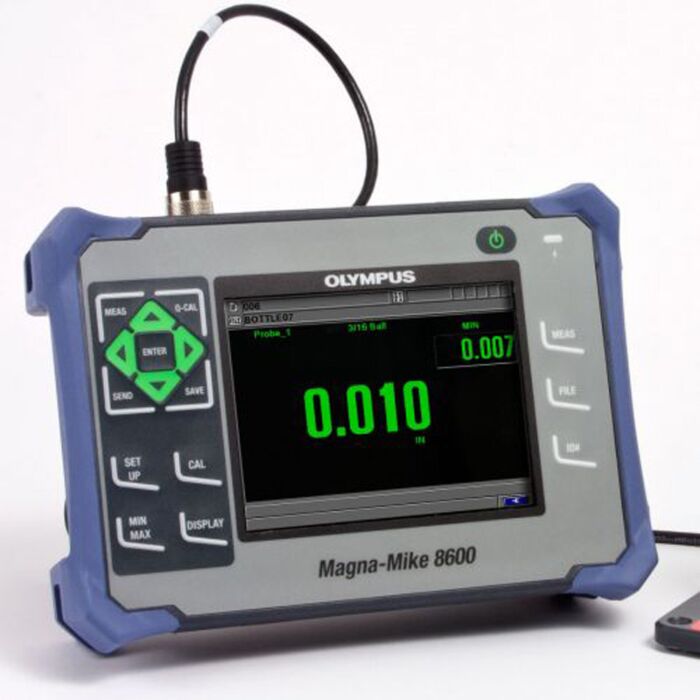 evident magna mike 8600 thickness gauge repair