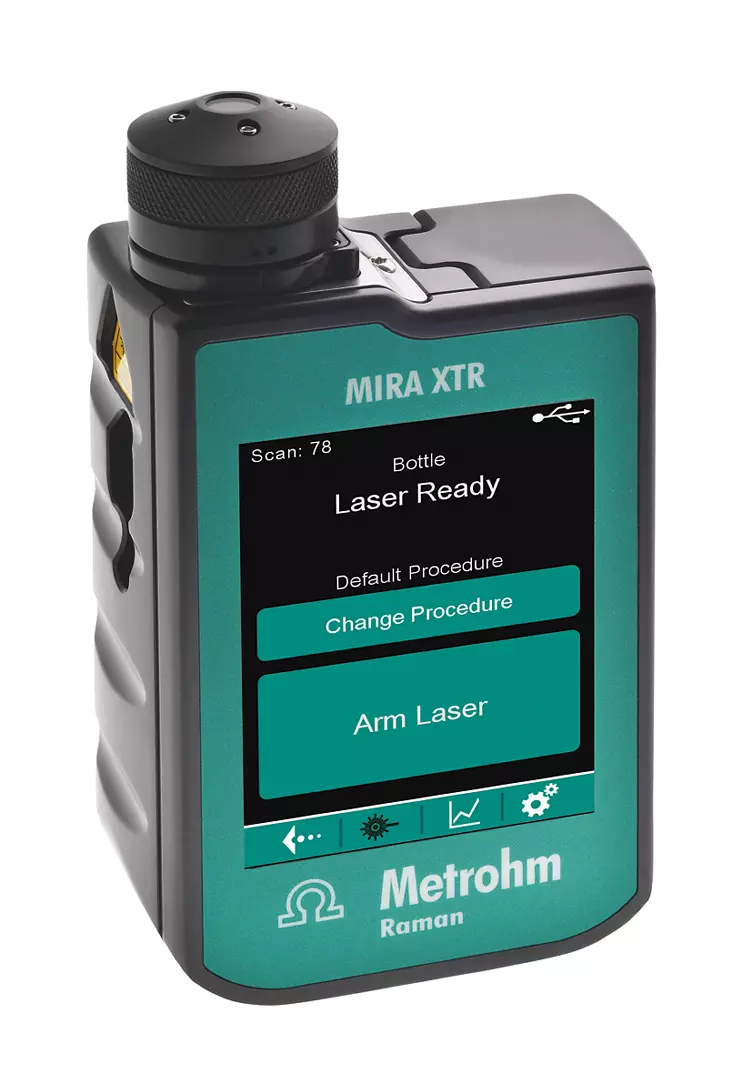 metrohm mira ds handheld raman analyzer repair